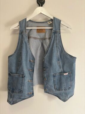 Levi's Light Blue Denim Vest